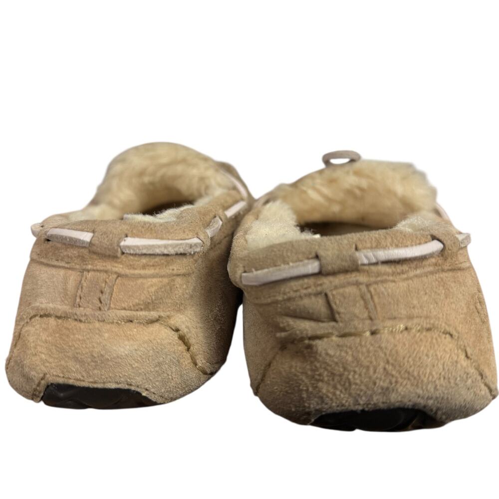 Ugg Dakota 5612 Suede Shearling Lined Leather Loafers Slippers Casual Shoes sz 8 - Picture 11 of 16